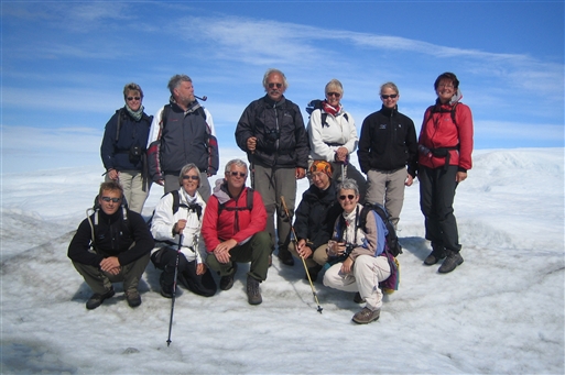 Only a few persons get to experience standing on top of the old Icecap, it an amazing feeling!