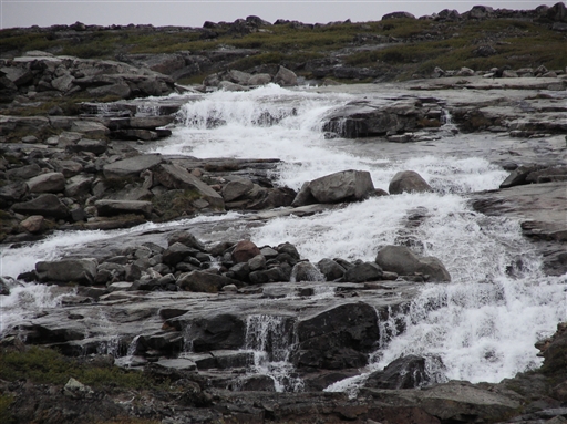 One of the many waterfalls on the trips