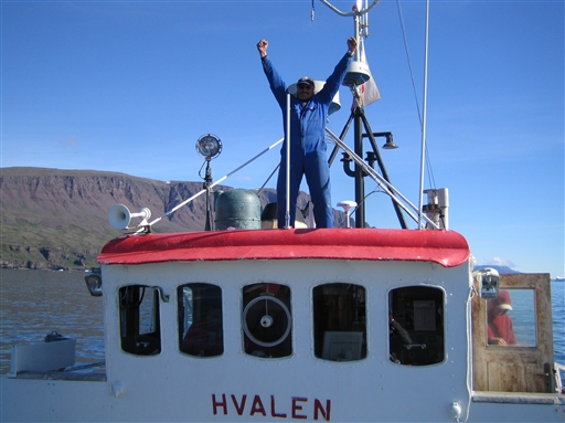 We use the boat 