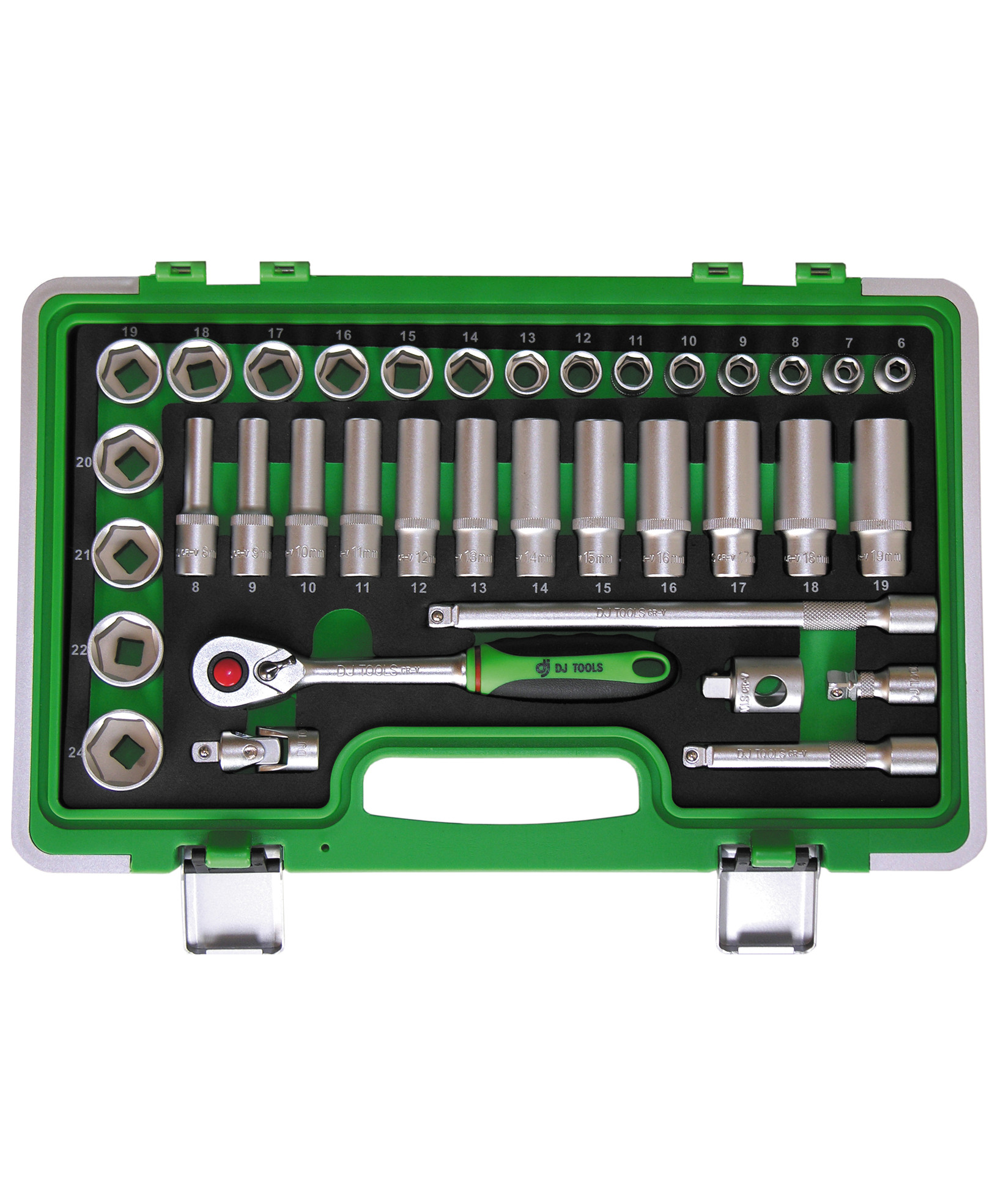 DJ Tools 3/8" Topnøglesæt