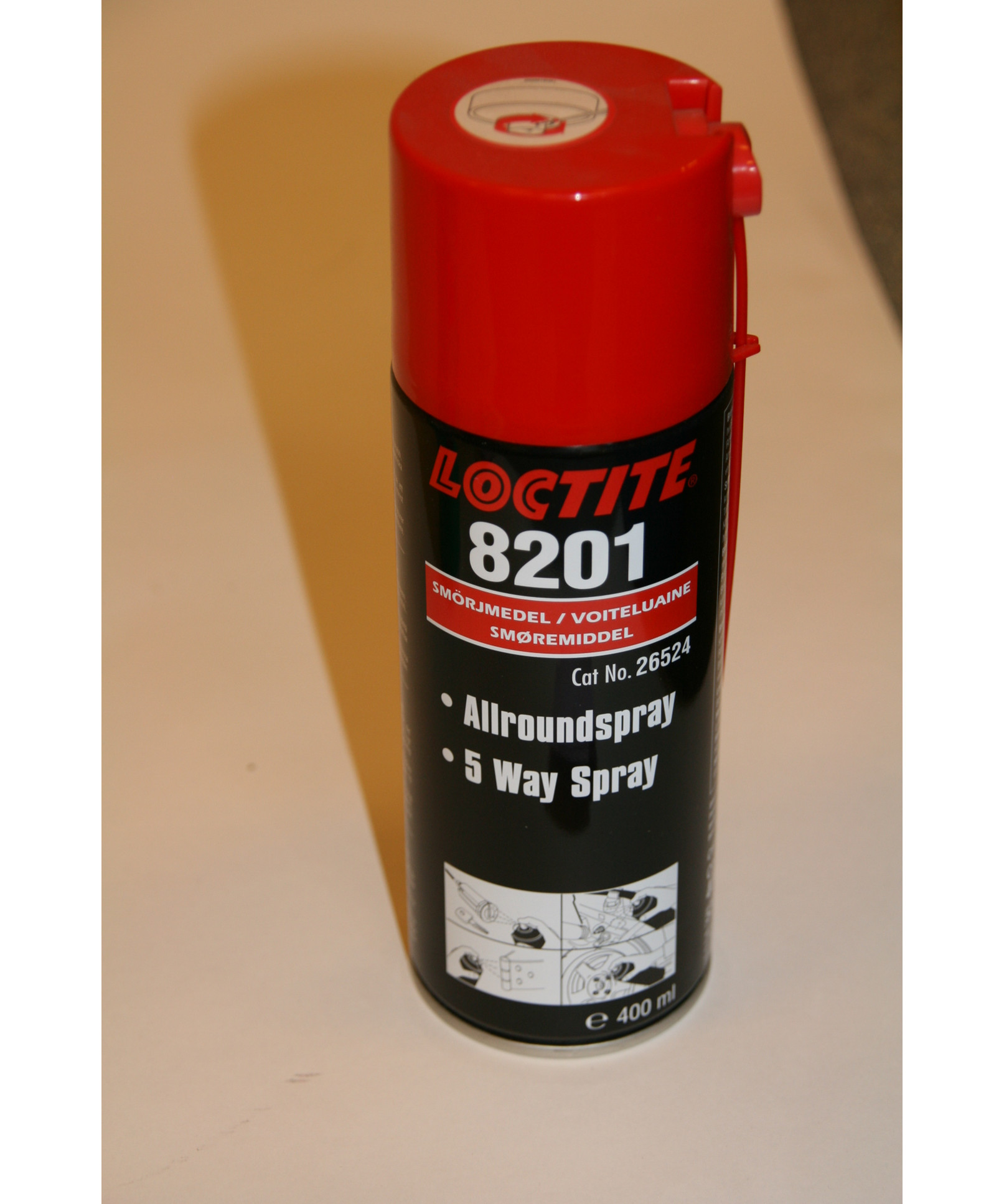8201 Loctite universalspray smøremiddel 400 ml
