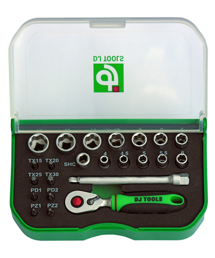 DJ Tools 1/4 top og bitssæt