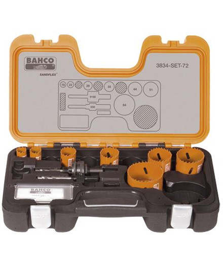 Bahco Sandflex VVS hulsav-sortiment