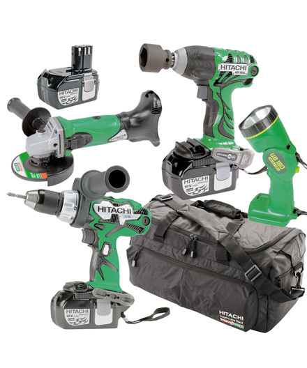 Hitachi Sampak af 18 V akku-maskiner