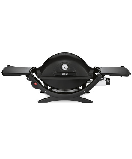 Weber Q120 med sort låg