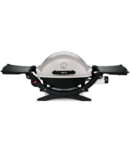 Weber Q120 med gråt låg