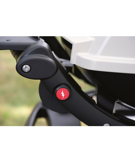 Weber Q120 med sort låg