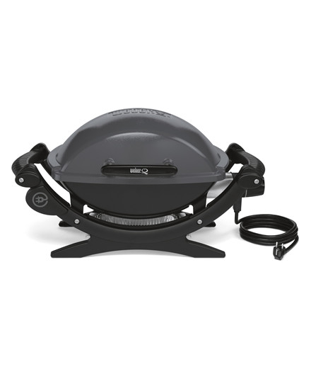 Weber Q140 med gråt låg