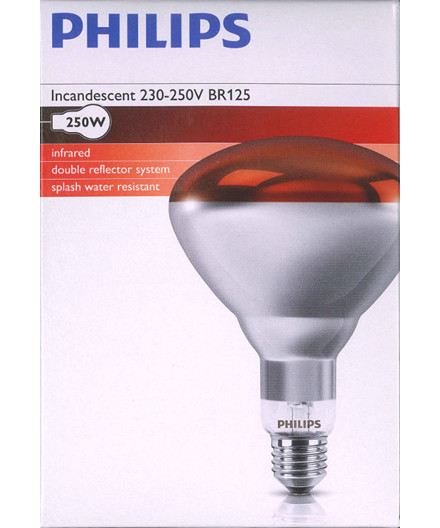 Phillips varmepære 250W