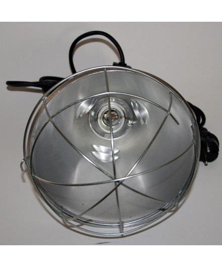 Varmelampe Ø21cm -2,5M ledning
