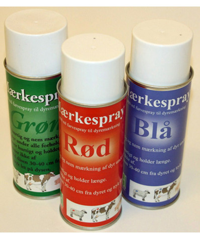 Mærkespray rød