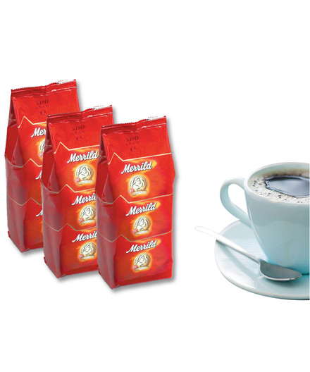 Rød Merrild kaffe