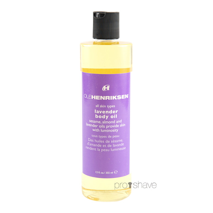 Ole Henriksen Lavender Body Oil, Intens fugtgivende massage/badeolie/makeupfjerner 