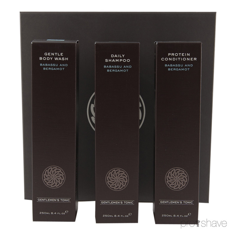 Gentlemens Tonic Shower Gift Set, 3x250 ml.