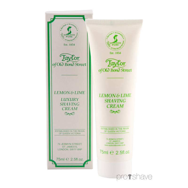Taylor Of Old Bond Street Barbercreme Lemon & Lime, 75 ml.
