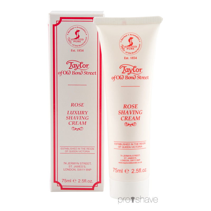 Taylor Of Old Bond Street Barbercreme Rose, 75 ml.
