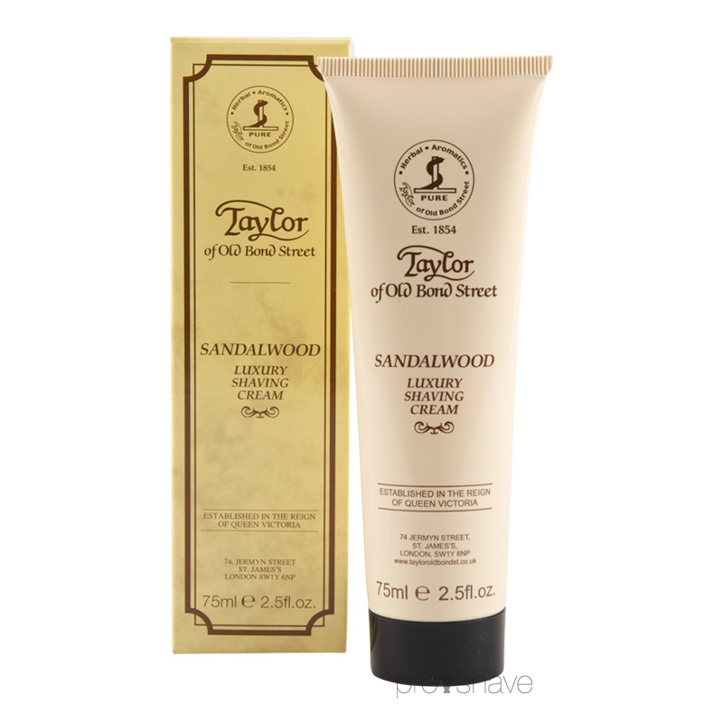 Taylor Of Old Bond Street Barbercreme Sandeltræ, 75 ml.