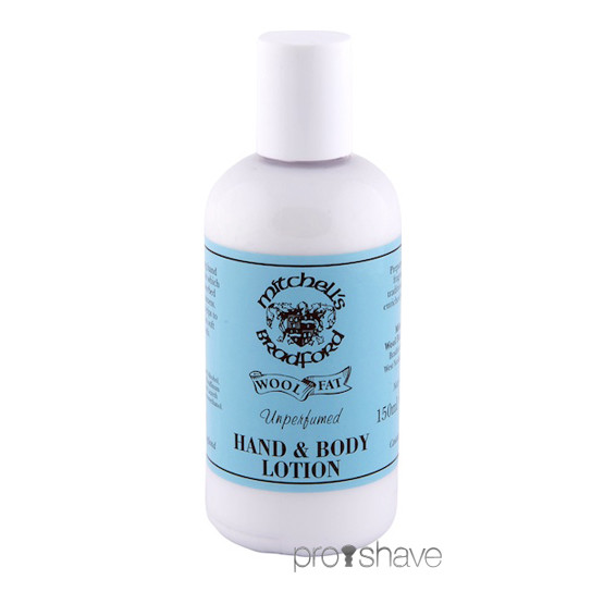 Mitchell's Wool Fat Hand & Bodylotion,150 ml., uden parfume