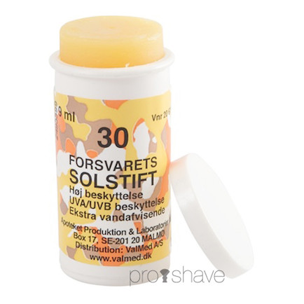 Forsvarets Hudsalve, 9 ml med solfaktor - SPF30