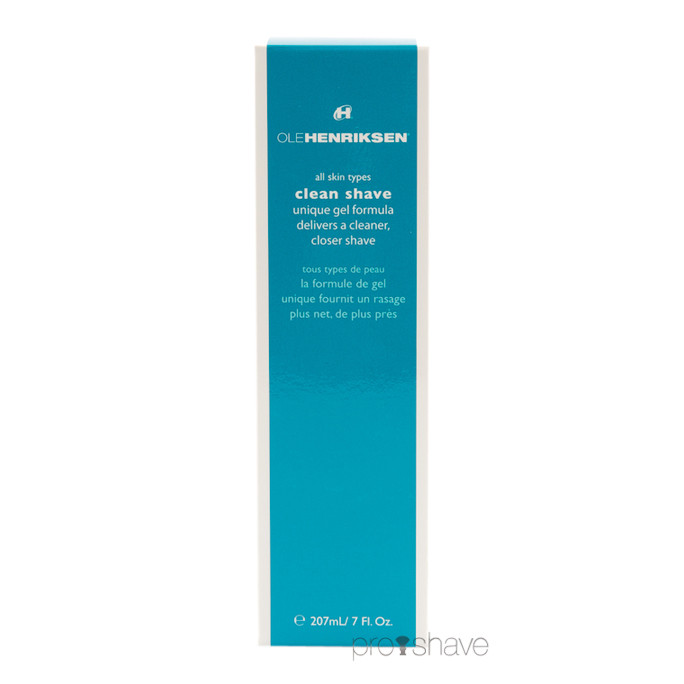 Ole Henriksen Clean Shave Gel, Opskummende barbergel