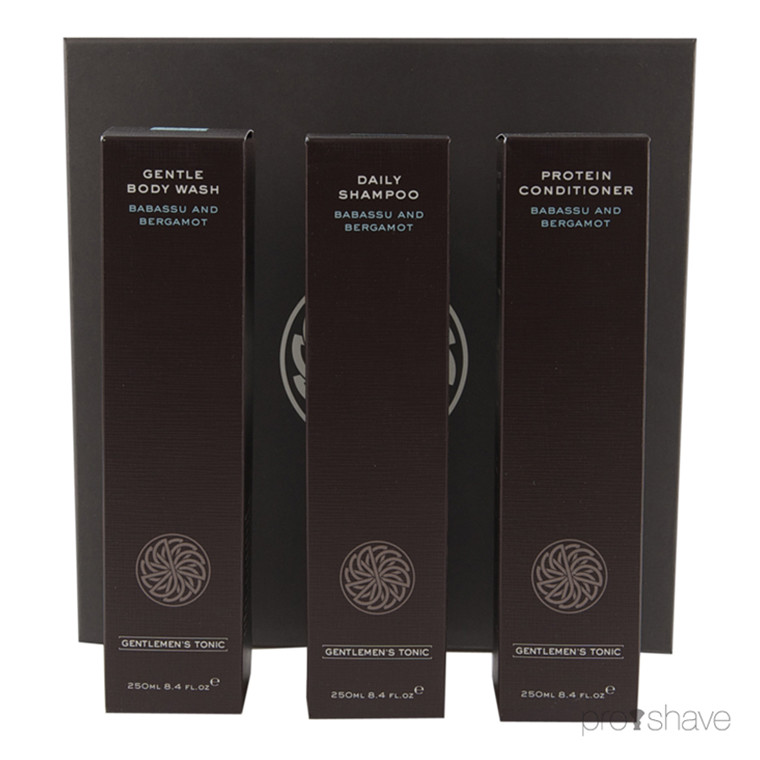 Gentlemens Tonic Shower Gift Set, 3x250 ml.