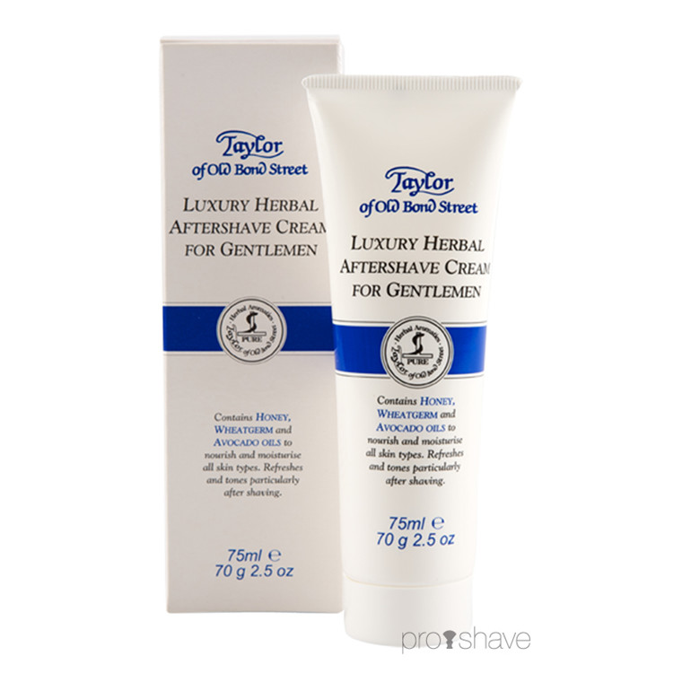 Taylor Of Old Bond Street Herbal Aftershave Cream, 75 ml.