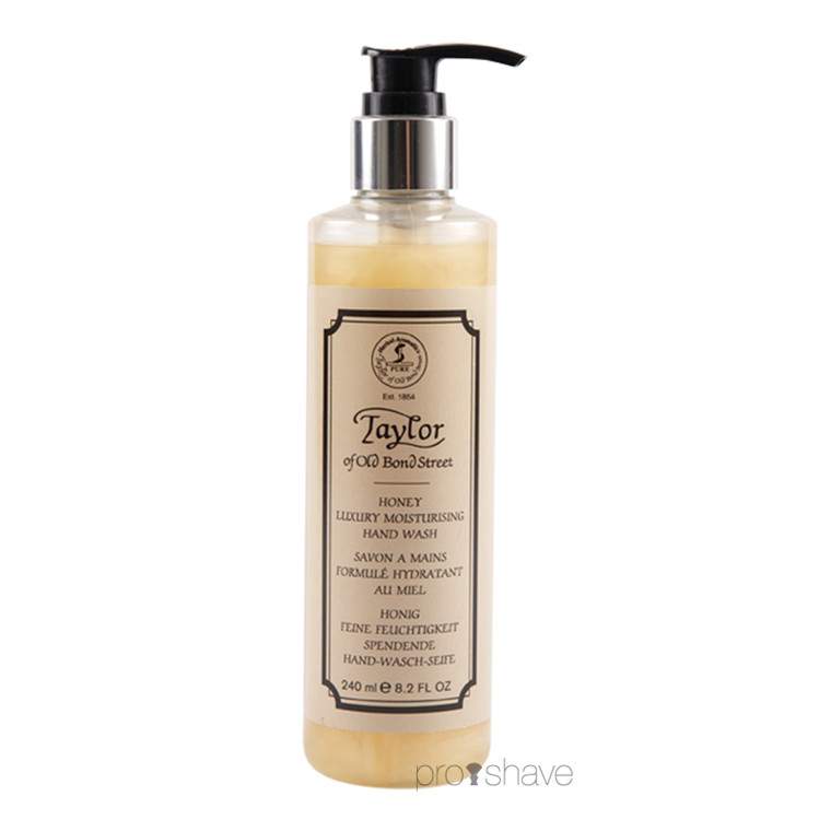 Taylor Of Old Bond Street Fugtgivende Håndsæbe, Honning, 240 ml.