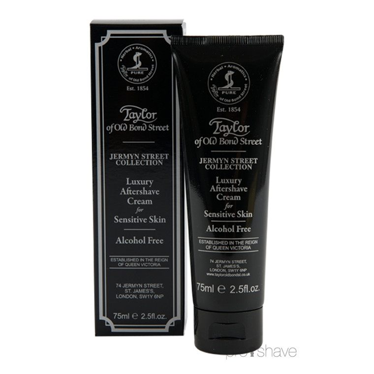 Taylor Of Old Bond Street Jermyn St Collection Aftershave Cream, Sensitive, 75 ml.
