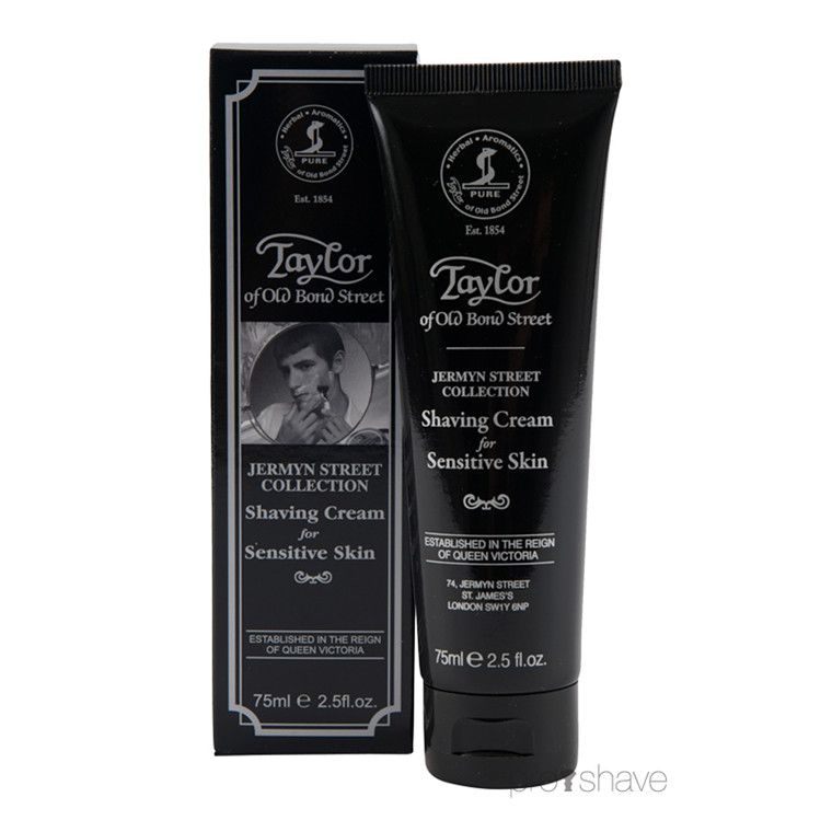 Taylor Of Old Bond Street Barbercreme Jermyn St. til følsom hud, 75 ml.