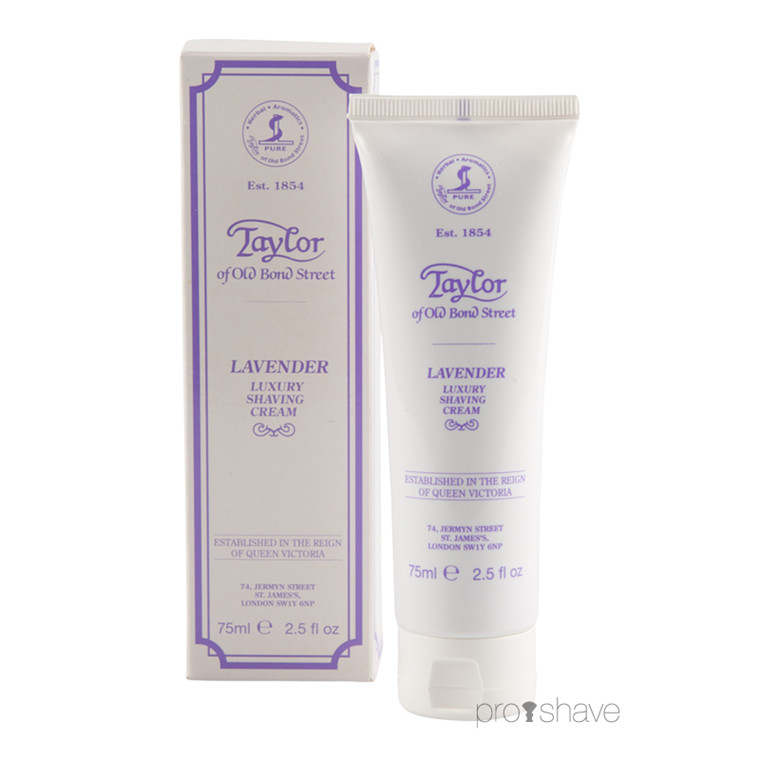 Taylor Of Old Bond Street Barbercreme Lavendel, 75 ml.