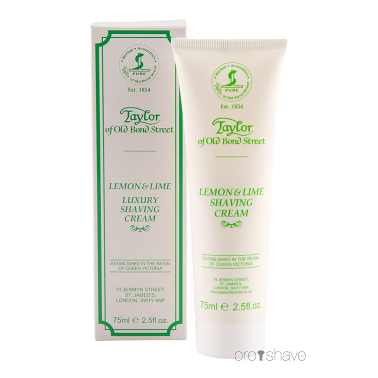 Taylor Of Old Bond Street Barbercreme Lemon & Lime, 75 ml.