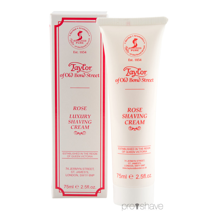 Taylor Of Old Bond Street Barbercreme Rose, 75 ml.