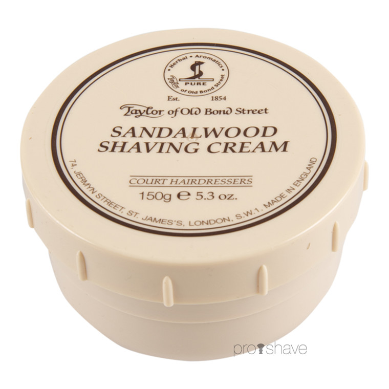 Taylor Of Old Bond Street Barbercreme Sandeltræ, 150 g.