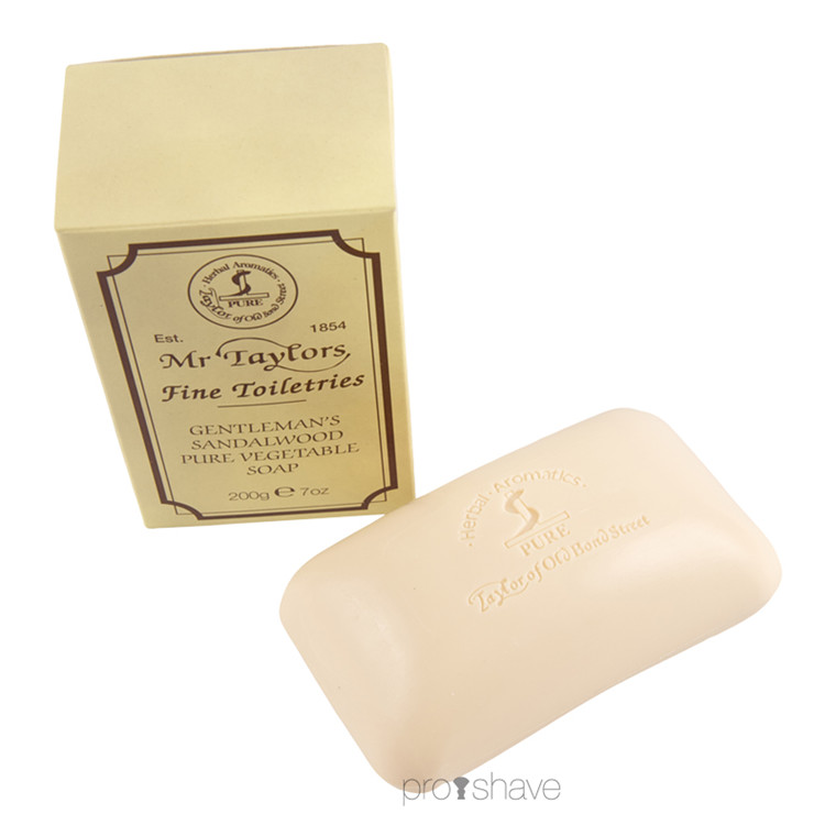 Taylor Of Old Bond Street Badesæbe, Sandalwood, 200 gr.