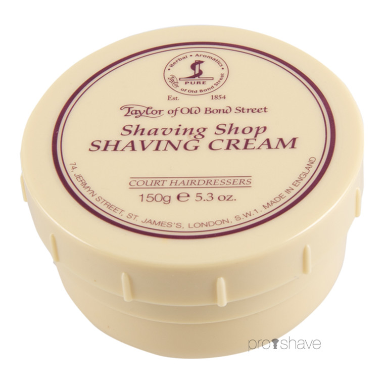 Taylor Of Old Bond Street Barbercreme Shaving Shop, 150 g.