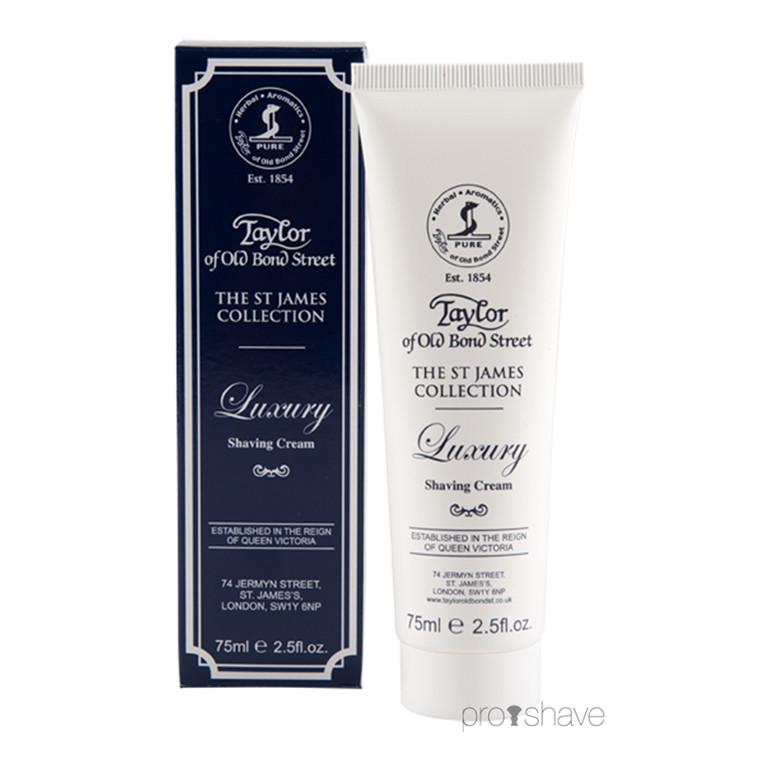 Taylor Of Old Bond Street Barbercreme St James Collection, 75 ml.