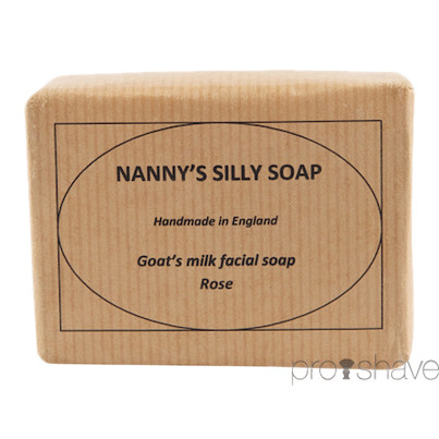 Nanny's Silly Soap Rose Scented Ansigtssæbe m. gedemælk