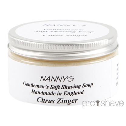 Nanny's Silly Soap Citrus Zinger Barbersæbe, 100 gr.