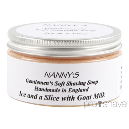 Nanny's Silly Soap Ice & A Slice (m. gedemælk) Barbersæbe, 100 gr.