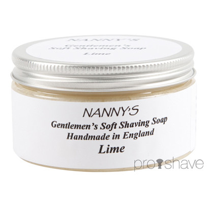 Nanny's Silly Soap Lime Barbersæbe, 100 gr.