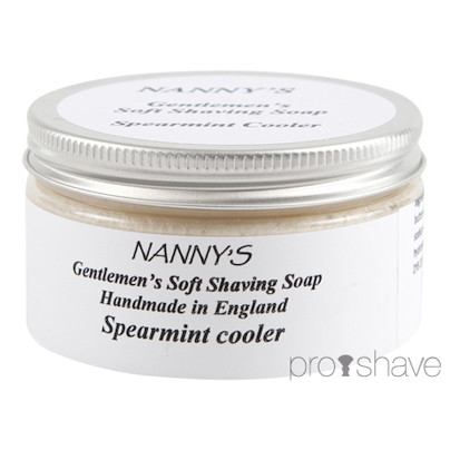 Nanny's Silly Soap Spearmint Cooler Barbersæbe, 100 gr.