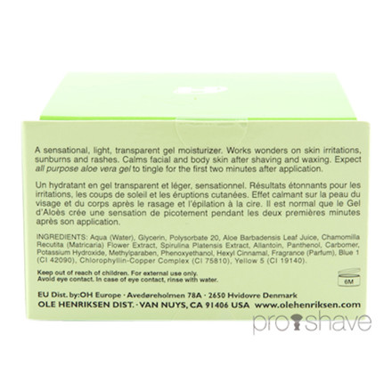 Ole Henriksen All Purpose Aloe Vera, Dag/Nat gel til alle hudtyper og efter barbering
