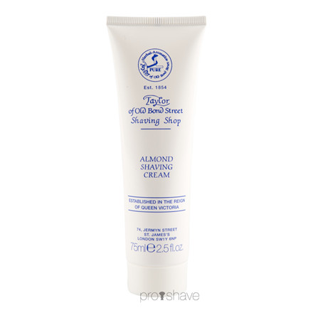 Taylor Of Old Bond Street Barbercreme Mandel, 75 ml.