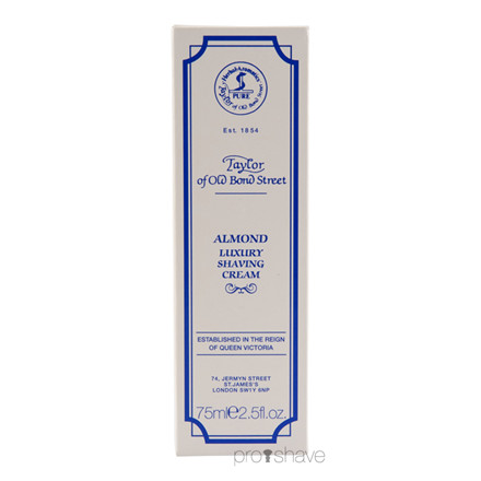 Taylor Of Old Bond Street Barbercreme Mandel, 75 ml.