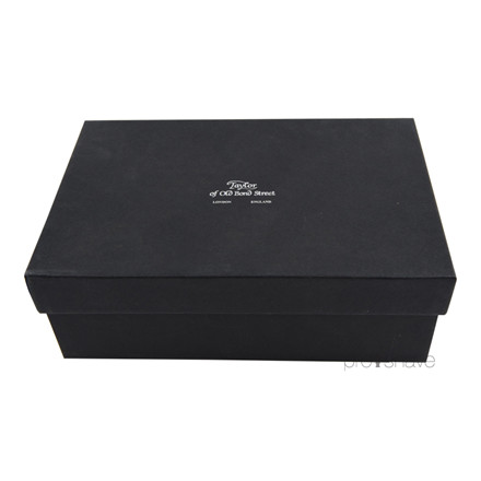 Taylor Of Old Bond Street Luksus Grooming kit, Brunt skind m. ruskindsfor
