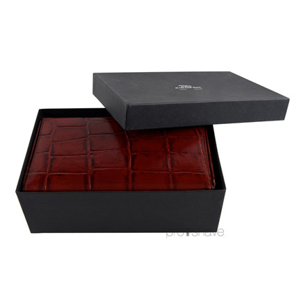 Taylor Of Old Bond Street Luksus Grooming kit, Brunt skind m. ruskindsfor