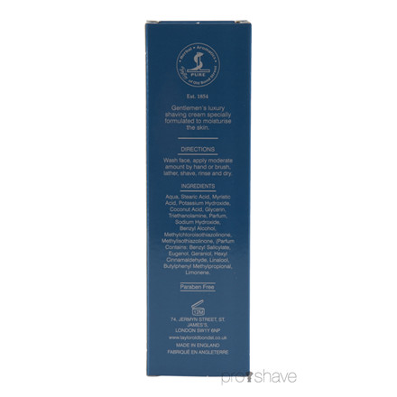 Taylor Of Old Bond Street Barbercreme Eton College Collection, 75 ml.