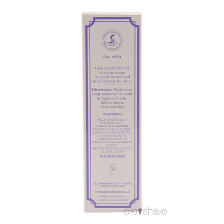 Taylor Of Old Bond Street Barbercreme Lavendel, 75 ml.