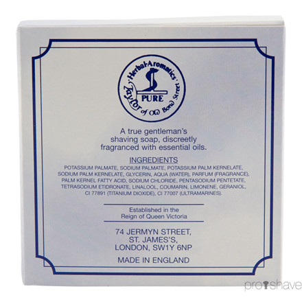 Taylor Of Old Bond Street, Lavendel Barbersæbe Refill 100 g.