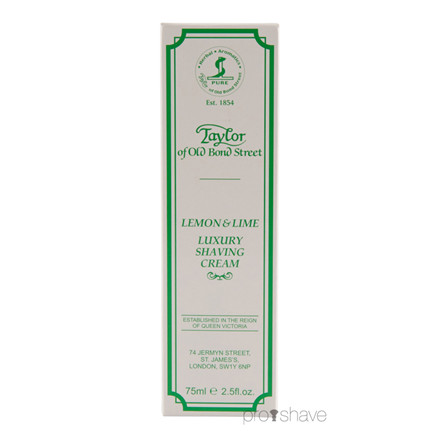 Taylor Of Old Bond Street Barbercreme Lemon & Lime, 75 ml.